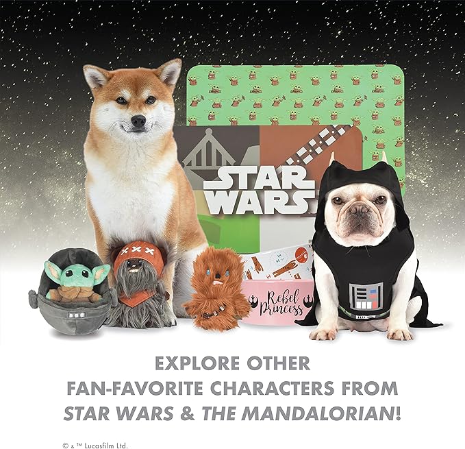 Star Wars for Pets C3PO Dog Harness for Small Dogs, Small (S) | Yellow Small Dog Harness, No Pull Dog Harness with D-Ring | Machine Washable Merch for Dogs Dog Costume,FF13160