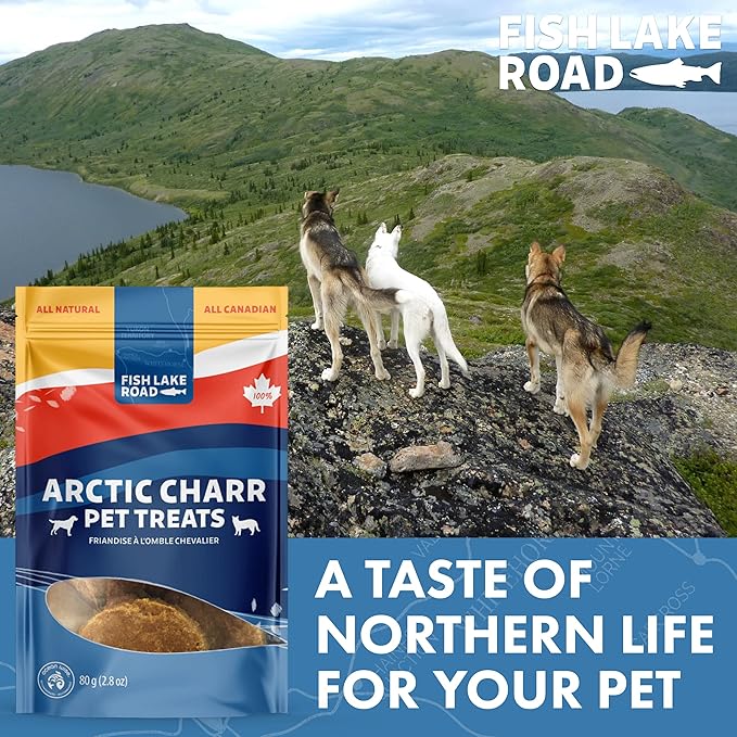 Freeze Dried Dog Treats - Arctic Charr Pet Treat Friandise a Lomble Chevalier – Dog Treats with High Omega 3 Values – Dog Training Treats for Peak Pet Performance – Ideal Puppy Treats with Fish Oil