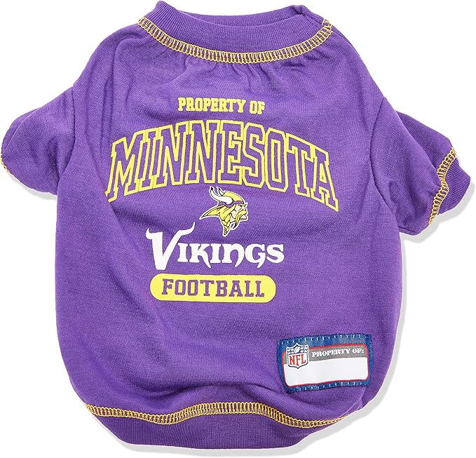 Pets First Minnesota Vikings T-Shirt, Small