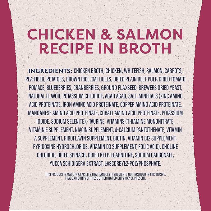 Natural Balance Original Ultra Fat Dogs Adult Low Calorie Wet Dog Food for Overweight Dogs, Chicken & Salmon Recipe in Broth, 13-oz. Can (Pack of 12)