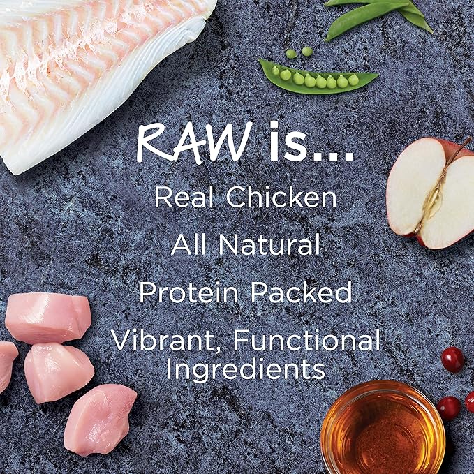Instinct Raw Boost Skin & Coat Health Grain Free Recipe with Real Chicken Natural Dry Dog Food by Nature's Variety, 18 lb. Bag