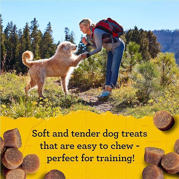 Zuke’s Mini Naturals Soft Dog Treats for Training, Soft and Chewy Dog Training Treats with Salmon Recipe