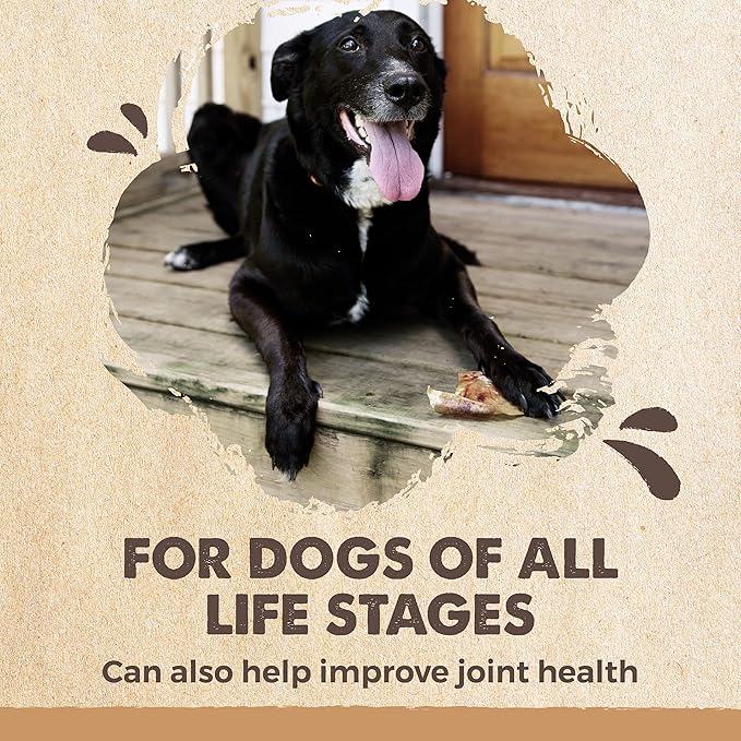 Mighty Paw Half Pig Ears for Dogs - All Natural Single Ingredient Pig Ear Treat - Better Than Rawhide Snacks for Puppies and Large Dogs - A Better Treat Dog Will Love - Dog Toys Compatible Chews