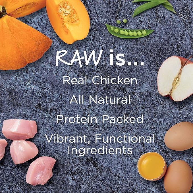Instinct Raw Boost Gut Health Grain Free Recipe with Real Chicken Natural Dry Dog Food by Nature's Variety, 18 lb. Bag