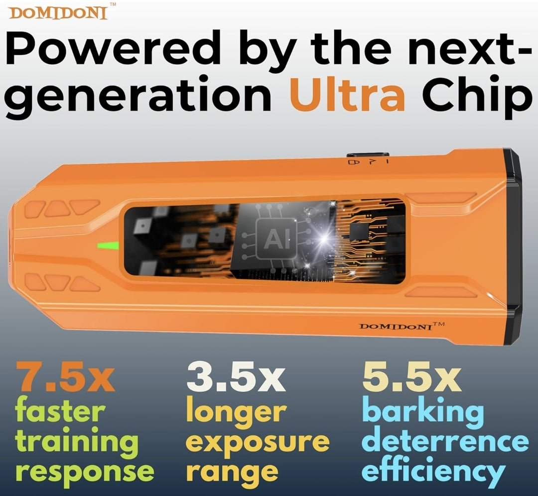 2025 Upgraded Dog Bark Deterrent Device - Anti Barking Devices for Dogs, Indoor Outdoor Use Rechargeable, Safe for Dogs & Humans, Portable No More Barks Ultrasonic Dog Training Device (Alpha Pro)