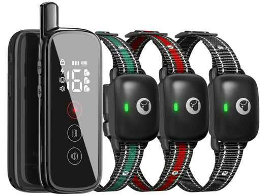Dog Training Collar, Electric Dog Collar with 2600FT Remote Range, Rechargeable & Waterproof, 3 Training Modes, Security Lock, Ideal for Dogs of All Breeds, Sizes
