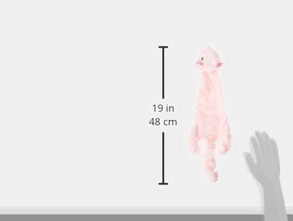 Best Pet Supplies Stuffing Free Squeaky Dog Toys for Small Dogs, Medium Dogs, and Large Dogs, Durable, Best Dog Chew Toy for Teething Puppy, Indoor Play, Holds Plastic Bottle - Pig, Medium