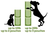 Applaws Taste Toppers Wet Dog Food Bundle: (3) Chicken Breast With Broccoli, Apple, Quinoa in Broth & (3) Lamb With Zucchini, Carrot & Chickpeas in Gravy (6 Pouches Total, 3 Oz Each) Plus Silicone Lid