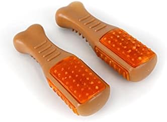 Hartz Chew ‘n Clean Chicken Flavored Drumstick Dog Treat & Chew Toy, Extra Small, 2 Pack
