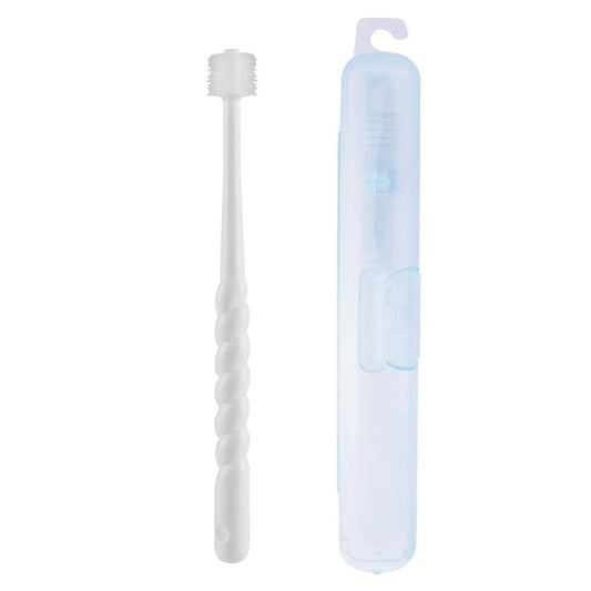 360-Degree Soft Yorkie Toothbrush, Small Dogs Puppy Toothbrush (Colors Varie)