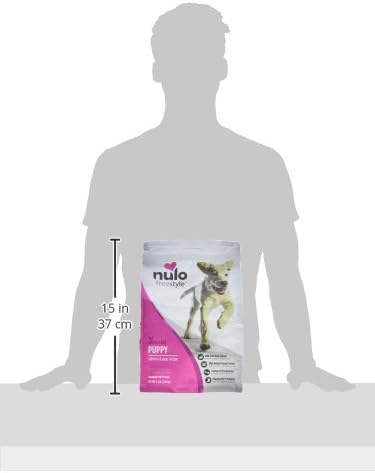 Nulo Puppy Food Grain Free Dry Food With Bc30 Probiotic And Dha (Salmon And Peas Recipe, 4.5Lb Bag)