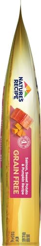 Nature’s Recipe Grain Free Salmon, Sweet Potato & Pumpkin Recipe Dry Dog Food, 12 lb. Bag