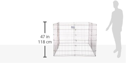 MidWest Homes for Pets Foldable Metal Dog Exercise Pen / Pet Playpen, 24'W x 36'H