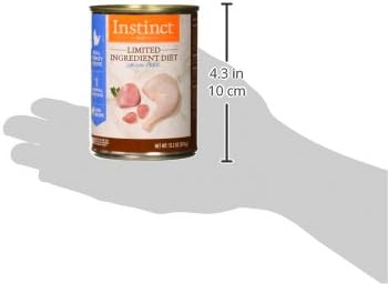 Instinct Limited Ingredient Diet Grain Free Real Turkey Recipe Natural Wet Canned Dog Food, 13.2 oz. Cans (Count of 6) Pack of 1
