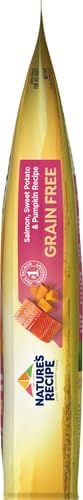 Nature’s Recipe Grain Free Salmon, Sweet Potato & Pumpkin Recipe Dry Dog Food, 12 lb. Bag