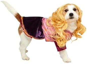 Rubie's Disney Hocus Pocus Sarah Sanderson Pet Costume and Wig, As Shown, X-Large