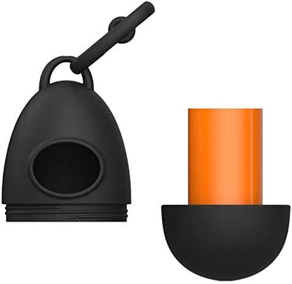 TUG Dog Waste Bag Dispenser with Dog Poop Bags, 15 Bags Per Roll, With Black Dispenser