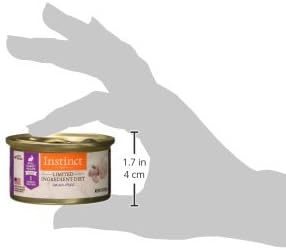 Instinct Limited Ingredient Diet Grain Free Real Rabbit Recipe Natural Wet Canned Cat Food, 3 oz. Cans (Case of 24)