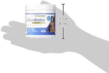 Total-Biotics Advanced Probiotic Powder for Dogs and Cats, With Pre-Biotics, Dog and Cat Probiotics, Immune and Digestive Support. 2.22-ounce Jar by NWC Naturals (14615)