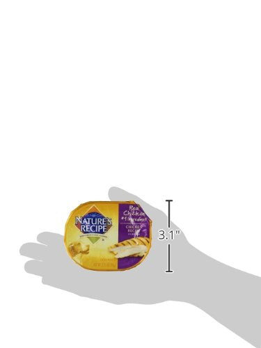 Nature's Recipe Wet Dog Food, Chicken Recipe In Broth, 2.75-Ounce Cup (Pack of 24)