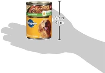 PEDIGREE CHOICE CUTS IN GRAVY Adult Canned Soft Wet Dog Food, Country Stew, 13.2 oz. Cans (Pack of 12)