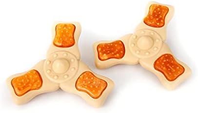 Hartz Chew ‘n Clean Chew Chicken Flavored Tri-Point Dog Treat & Chew Toy, Small 2 Pack