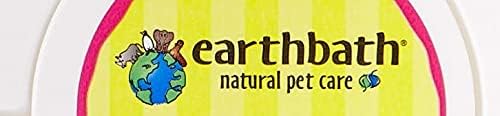 earthbath Hypo-Allergenic Grooming Wipes - Fragrance Free Aloe Vera, Vitamin E, Gentle on Sensitive Skin, Good for Dogs & Cats - Handily Clean Your Pets' Dirty Paws & Undercoat - 100 Count, Pack of 1