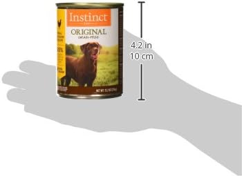 Instinct Original Grain Free Real Chicken Recipe Natural Wet Canned Dog Food, 13.2 oz. Cans (Case of 6)