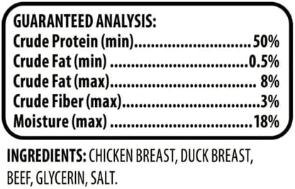 Golden Rewards Chicken, Duck, and Beef Recipe Variety Flavor Dry Jerky Treats for All Dogs, 12oz