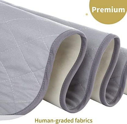 Washable Puppy Dog Pee Pad, 72" X72" Extra Large, Waterproof Whelping Training Pet Mat for Playpen, Crate, Potty, Floor, Bed, Sofa and Trunk, Reusable Pee Pads for Dogs, Cats, Bunny