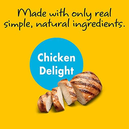 5-Inch Dog Chew Braids, Made in The USA, All Natural Rawhide-Free Highly-Digestible Treats, Chicken Delight - 7 Count