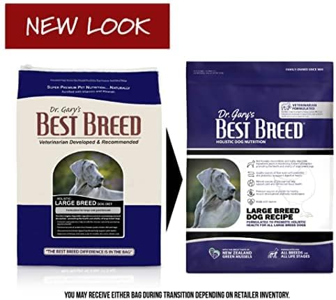 Best Breed Dr. Gary's Large Breed Dog Diet Made in USA [Natural Dry Dog Food] - 13lbs., Dark Brown (7-53182-95270-3)