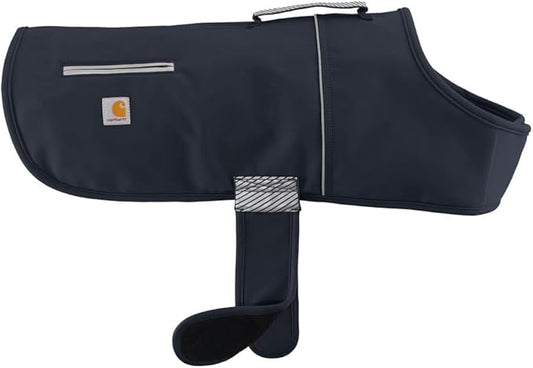 Carhartt Quick Duck Jac, Pet Dog Vest, Water Repellent Canvas, Dark Sapphire , Large