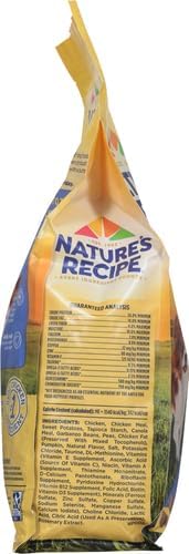 Nature′s Recipe Grain Free Small Breed Chicken, Sweet Potato & Pumpkin Recipe Dry Dog Food, 4 lb. Bag