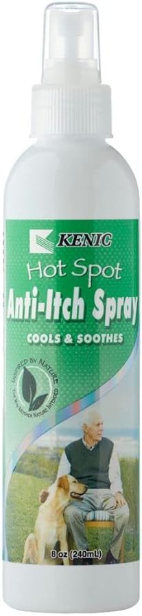 Ultra Cooling Hot Spot and Anti-Itch Pet Spray for Dogs, Made in USA