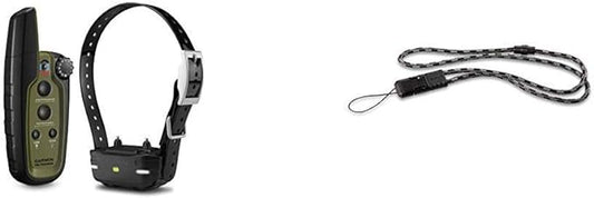 Garmin Sport PRO Bundle, Dog Training Collar and Handheld, 1handed Training of Up to 3 Dogs, Tone and Vibration Bundle with Garmin Quick Release Lanyard