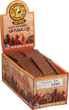 Happy Howie's-Beef Jerky Bulk- Beef 6 Inch(Case of 80)