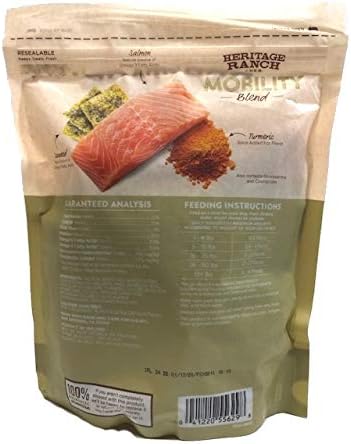 Mobility Salmon Jerky Style Dog Treat That are Grain Free for Small and Large Dogs That Help Supports Hip & Joint Wellness, One - 10oz Bag
