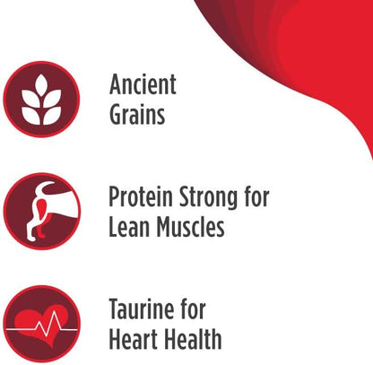 Nulo Frontrunner All Breed Adult Dry Dog Food, Premium All Natural Dog Kibble, Made with Ancient Grains Promote Fullness with Healthy Digestive Aid BC30 Probiotic & Antioxidants for Immune Health