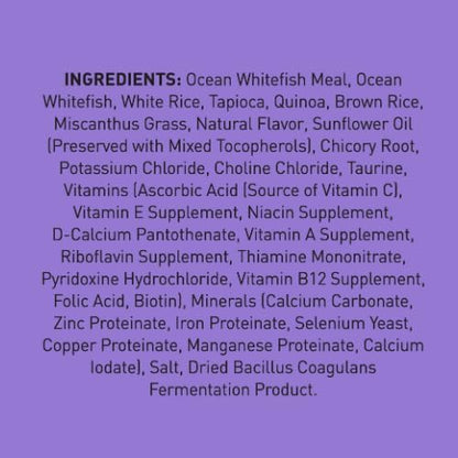 Veterinarian Formulated Solutions Low Fat Content Lean Whitefish, Highly Digestible, Dry Dog Food 22lbs