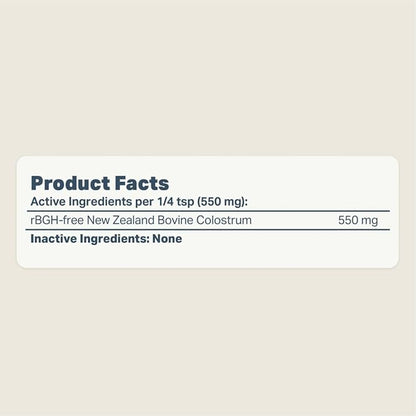 Bovine Colostrum from New Zealand Grass-Fed Cows - Dog Itch Relief and Immune Support (60-Day Supply)