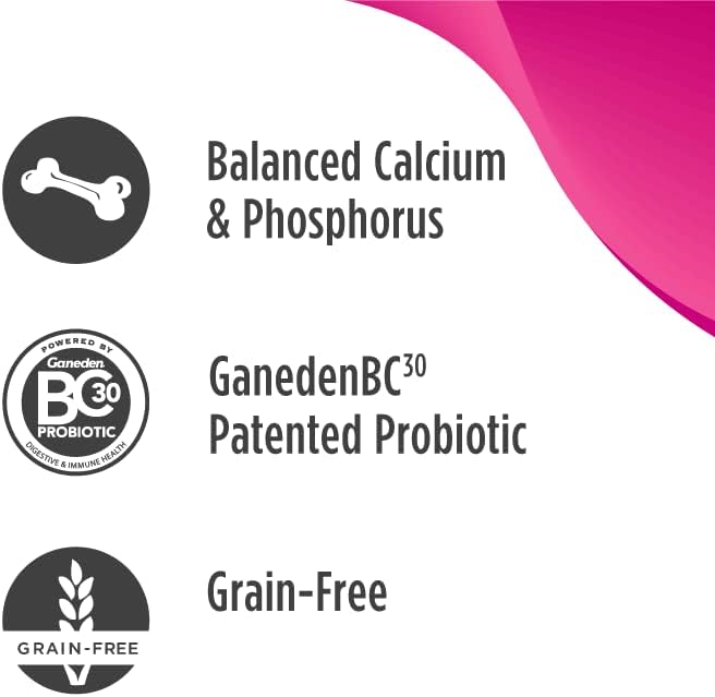 Nulo Puppy Food Grain Free Dry Food With Bc30 Probiotic And Dha (Salmon And Peas Recipe, 24Lb Bag)