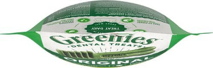 Greenies Original Teenie Natural Dental Care Dog Treats, 3 oz. Pack (11 Treats)