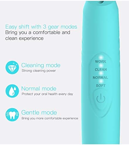 Plaque Remover for Teeth, Pet Electric Toothbrush Cleaner Teeth Cleaning Kit for Tartar and Stains Suitable for Dogs and Cats