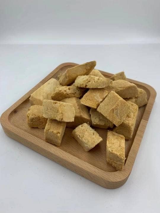 Fully Natural Organic Freeze Dried Dog/Cat Treats Food Toppers Single Ingredient, USA Made, Healthy, High Value, Gluten Grain Free, High Protein, Diabetic Friendly (1, Salmon)