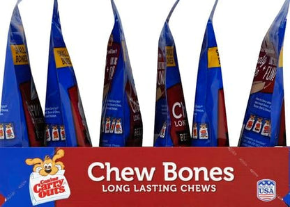 Canine Carry Outs Chew Bones Beef Flavor Dog Snacks, 2.8 oz