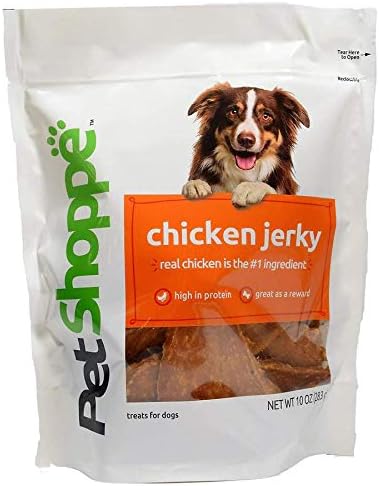 PetShoppe Real Chicken Jerky Dog Treats. (10 oz)
