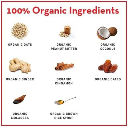 Gingerbread 6 oz - Dog Patisserie Treats, Holiday Collection, Organic, Soft & Chewy No-Bake Superfood Bites, Preservative Free