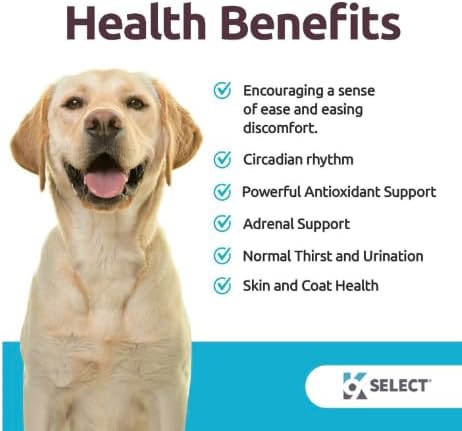 3 mg Melatonin - 100 Chewable Tablets, Melatonin for Dogs - Natural Immune System Booster