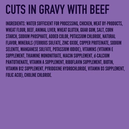 A Strong Heart Wet Dog Food, Cuts in Gravy with Beef - 13.2 oz Cans (Pack of 12), Made in The USA with Real Beef